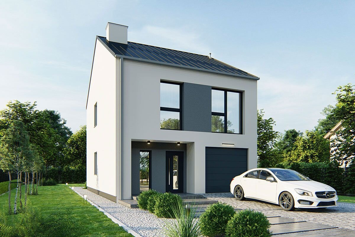 140 m² Dubleks Çelik Konstrüksiyon Ev