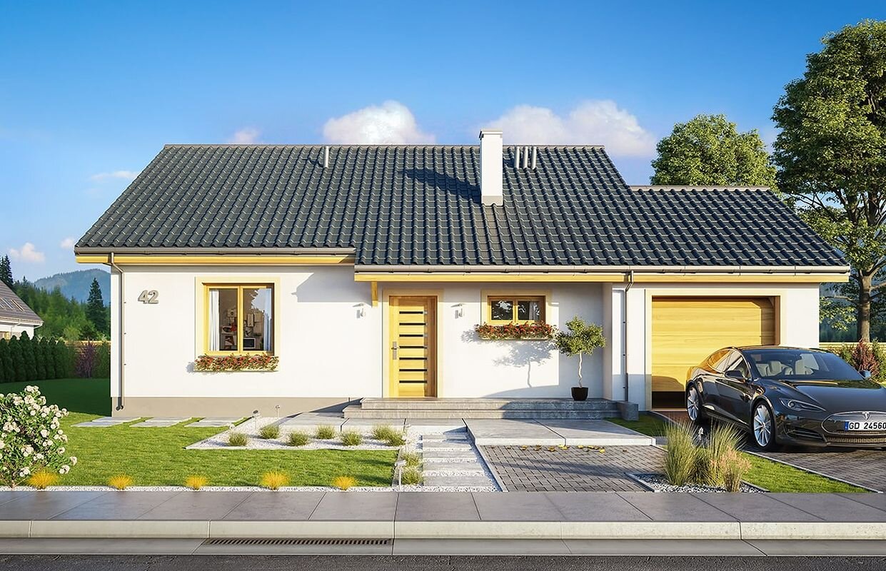 87 m² Tek Katlı Çelik Konstrüksiyon Ev